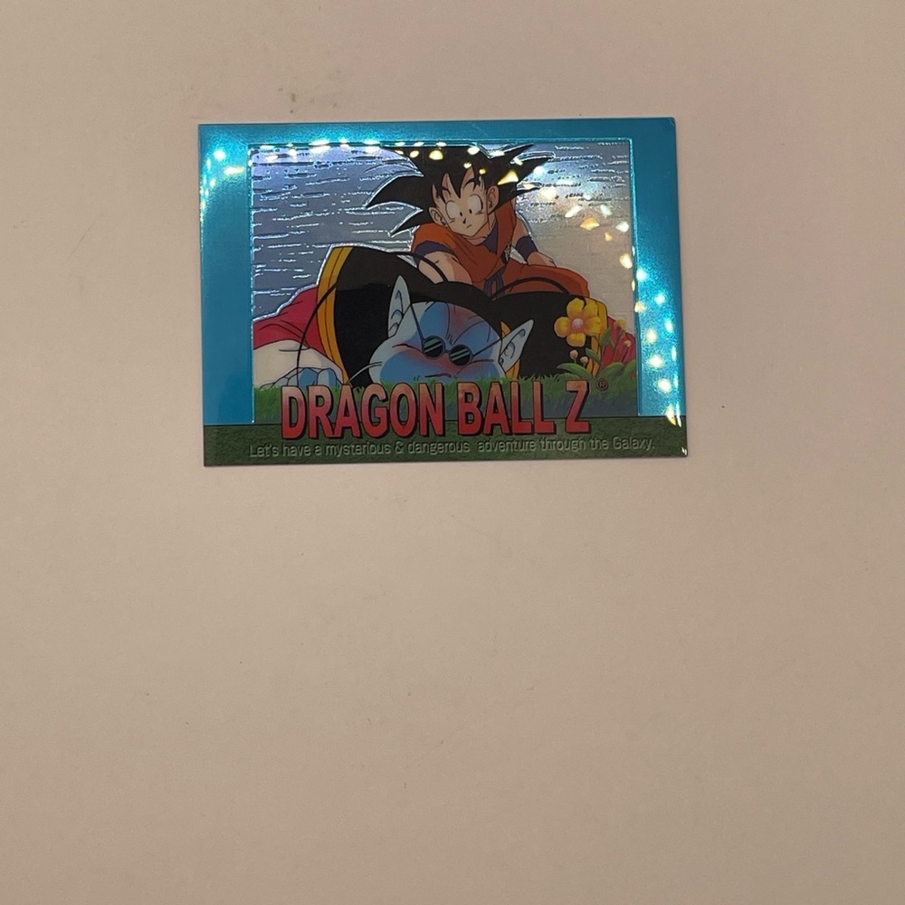 Dragon Ball Z Holographic Card